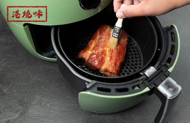 BBQ Pork with Osmanthus Syrup | 桂花蜜汁叉燒 2 氣炸鍋叉燒